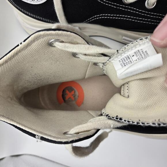 Converse Run Star Legacy CX Hi Men's Size 6 Women's Size 5.5 Black Sneakers - Picture 3 of 9